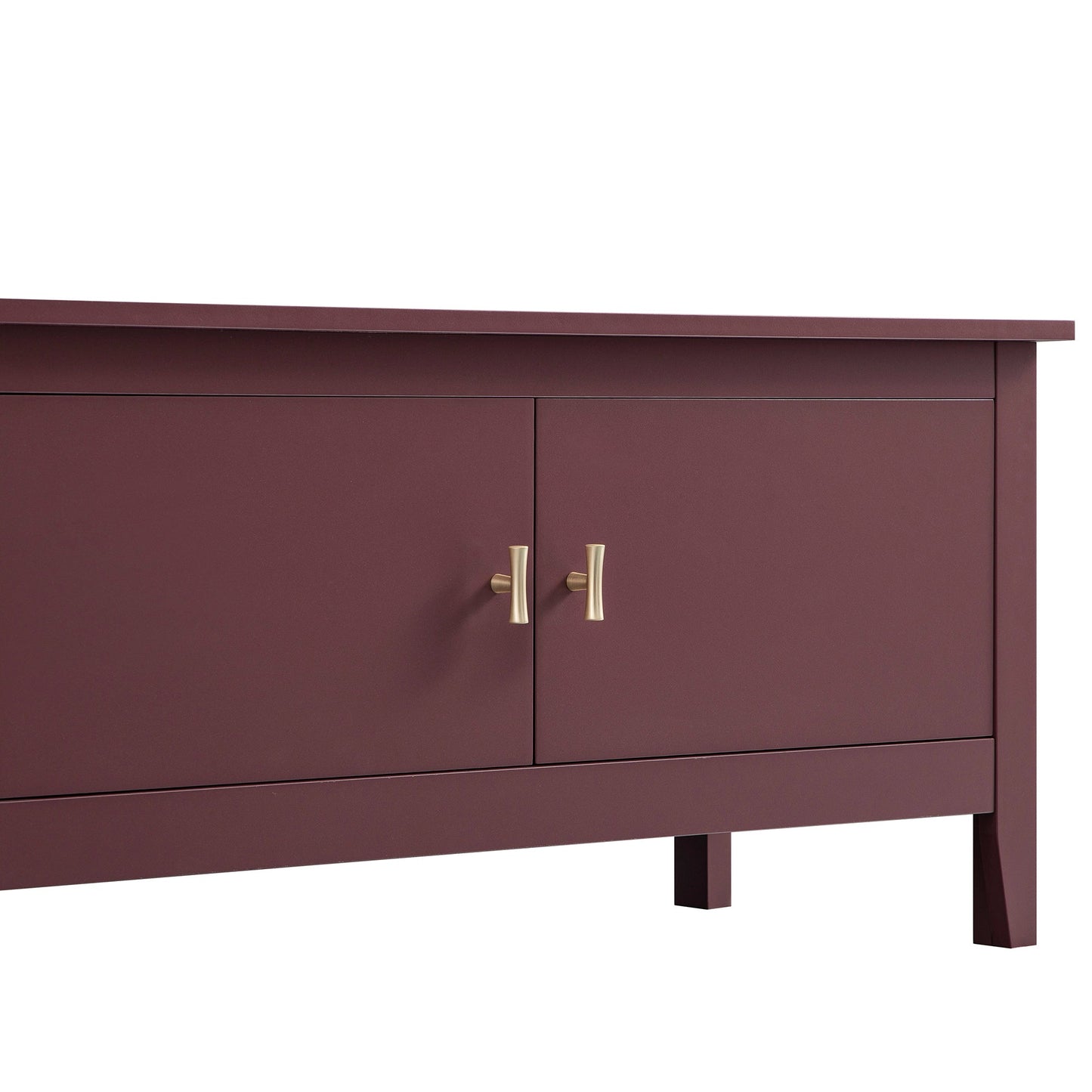 Oakham 180cm Wide TV Unit, Wild Cherry