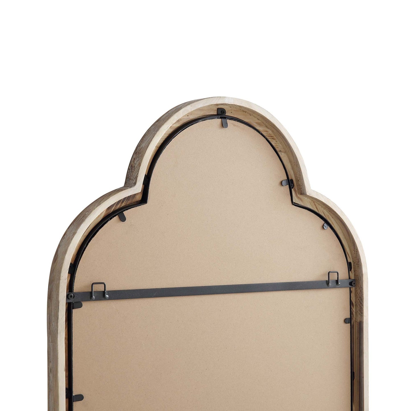 Southam Arched Full Length Wooden Frame Window Mirror 160 x 76 cm