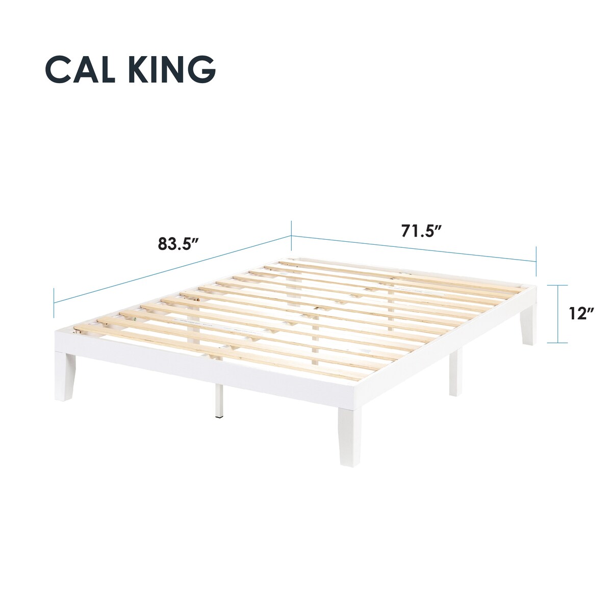 12 Classic Solid Wood Platform Bed Frame