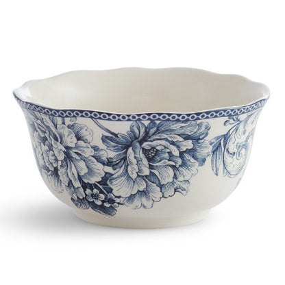 222 Fifth Adelaide 16-Piece Porcelain Dinnerware Set, Blue