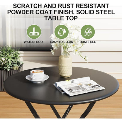 3 Pieces Patio Bistro Sets