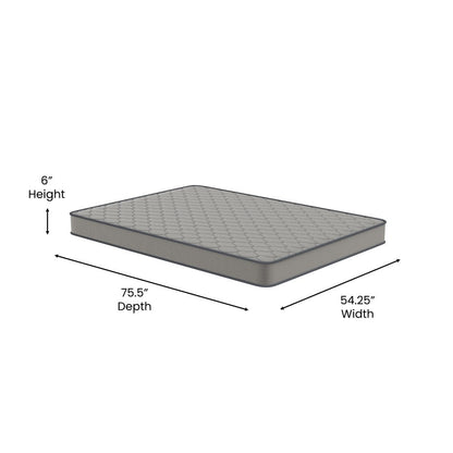 Medium Tight Top Innerspring Hybrid Mattress
