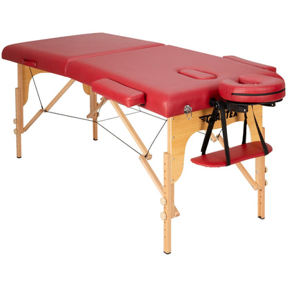 84''L Portable Massage Table Adjustable Facial Spa Bed Tattoo w/ Carry