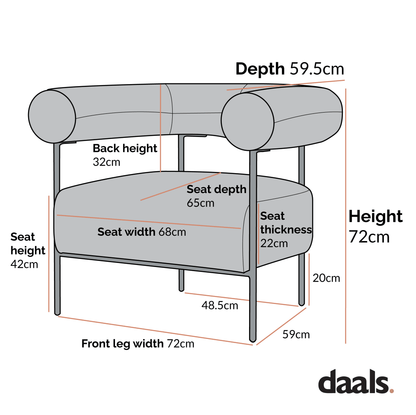 Fulbourn Olive Green Velvet Armchair