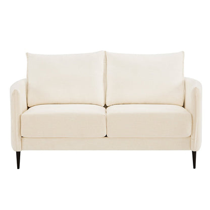 Bari Beige Woven Fabric Sofa