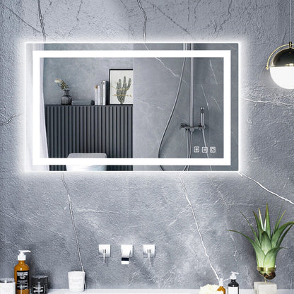 Anti-Fog RGB Backlit & LED Frontlit Bathroom Mirror