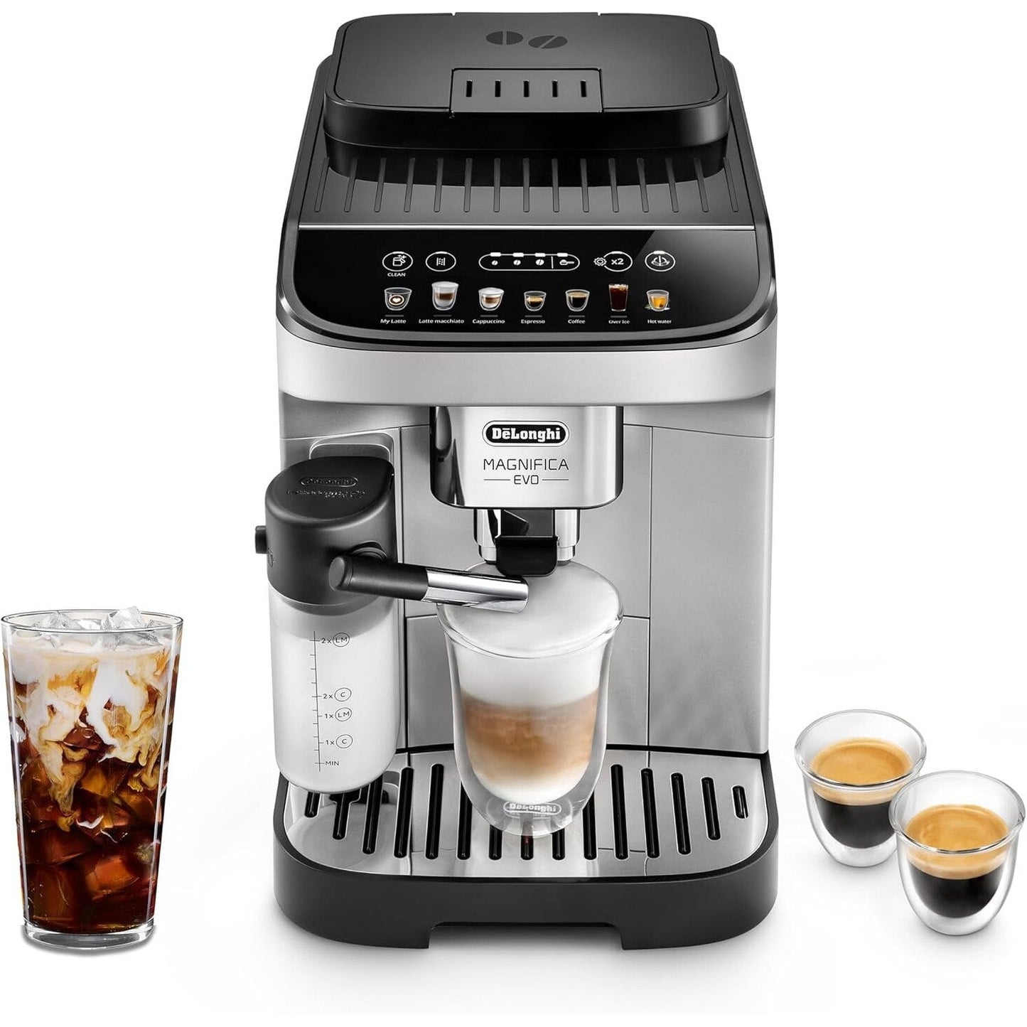 Automatic Espresso Machine with Auto Frother, Built-in Grinder, ECAM29084SB