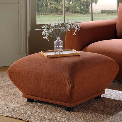 Gianni Pouffe, Terracotta Fabric