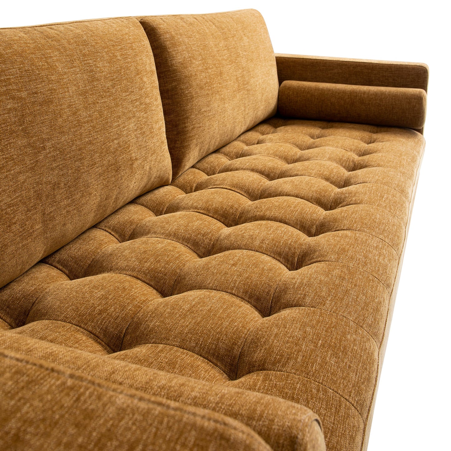 Henrietta Large 3-Seater Sofa, Spiced Honey Chenille