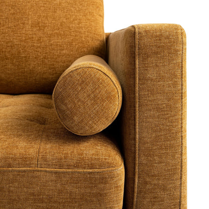 Henrietta Large 3-Seater Sofa, Spiced Honey Chenille