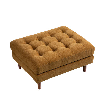 Henrietta Ottoman, Spiced Honey Chenille