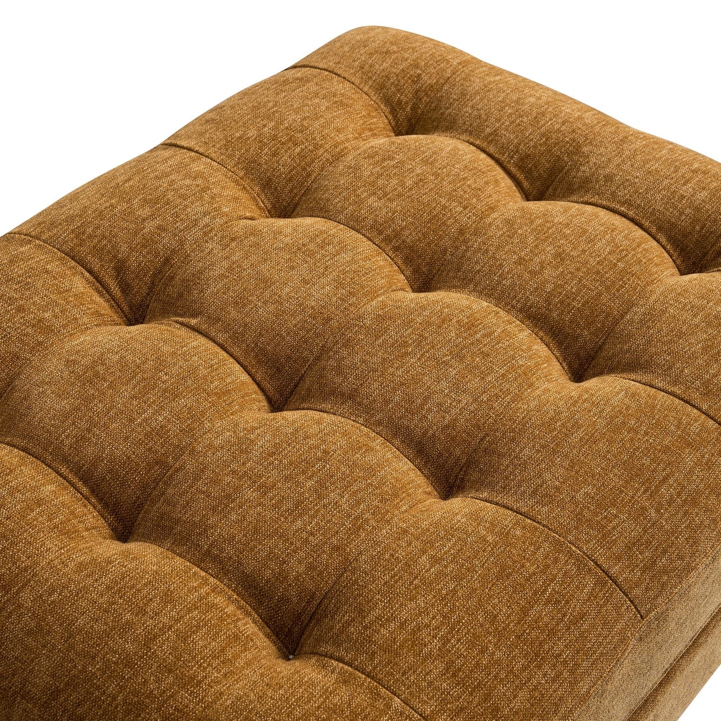 Henrietta Ottoman, Spiced Honey Chenille