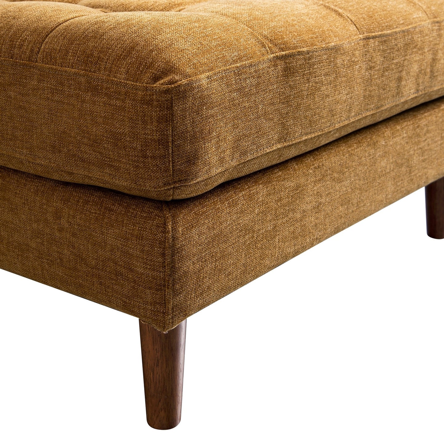 Henrietta Ottoman, Spiced Honey Chenille