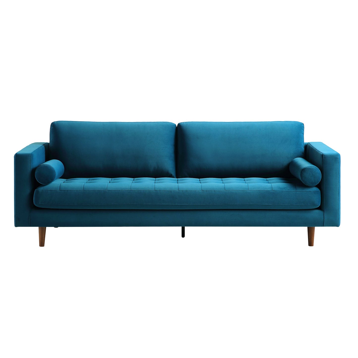 Henrietta Large 3-Seater Sofa, Teal Velvet