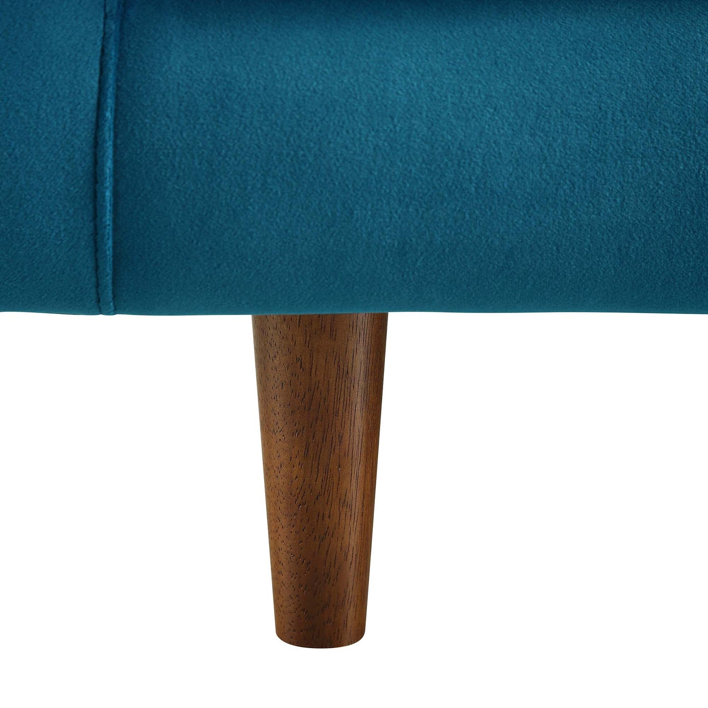 Henrietta Large 3-Seater Sofa, Teal Velvet