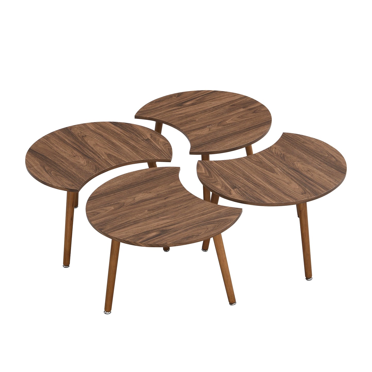 Monza 4-in-1 Walnut Effect Coffee Table