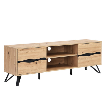 Weston Oak Effect Wide TV Unit