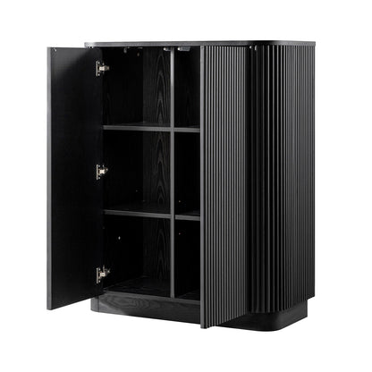 Maru Tall Cabinet, Black