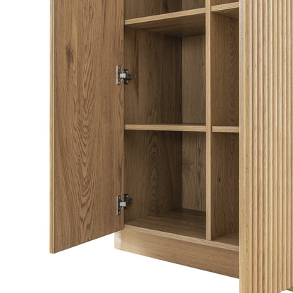 Maru Tall Cabinet, Oak