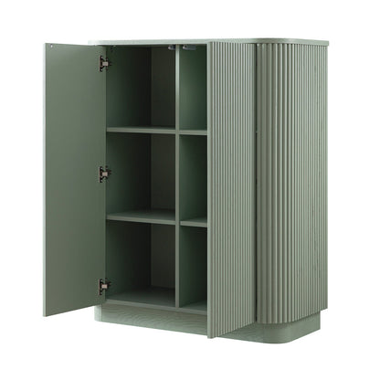 Maru Tall Cabinet, Sage Green