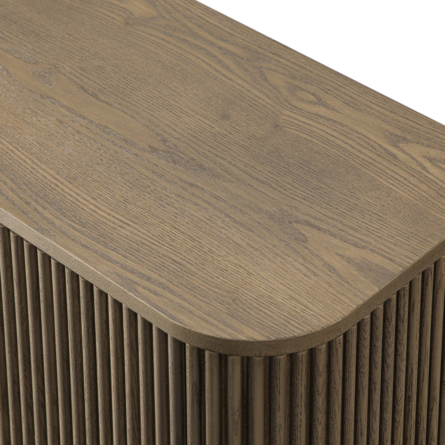 Maru Tall Cabinet, Silver Oak