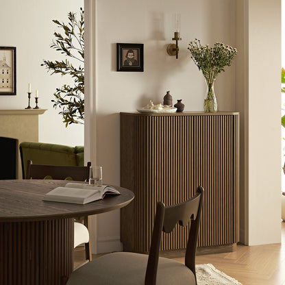 Maru Tall Cabinet, Silver Oak