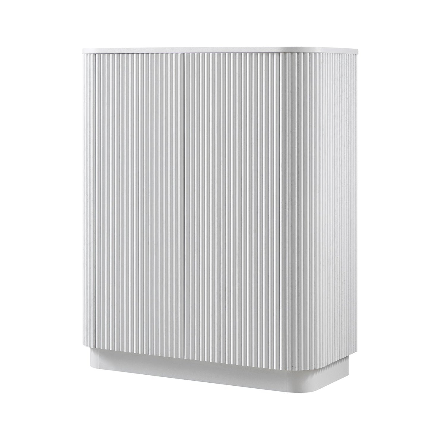 Maru Tall Cabinet, Washed White