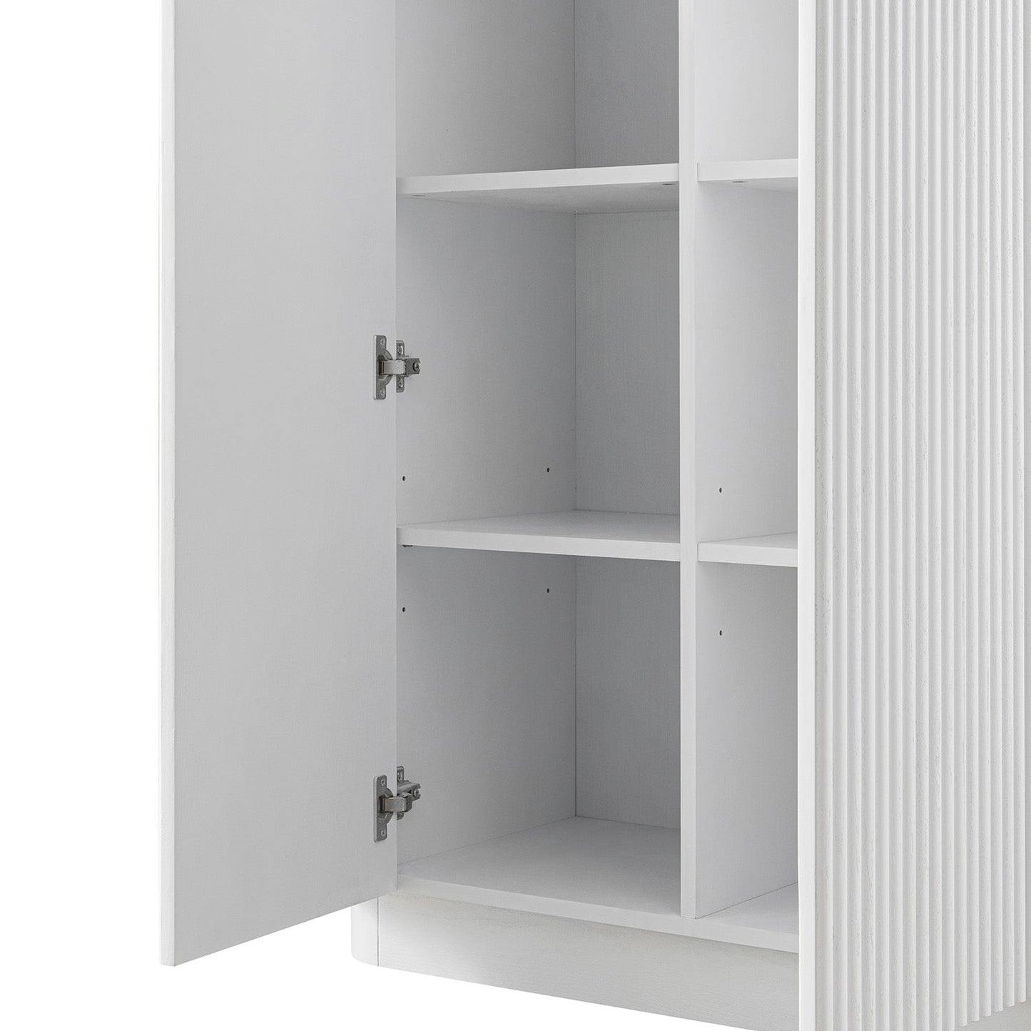 Maru Tall Cabinet, Washed White