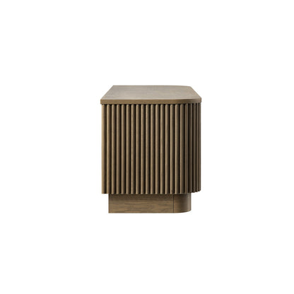 Maru 120cm TV Unit with Drawers, Silver Oak