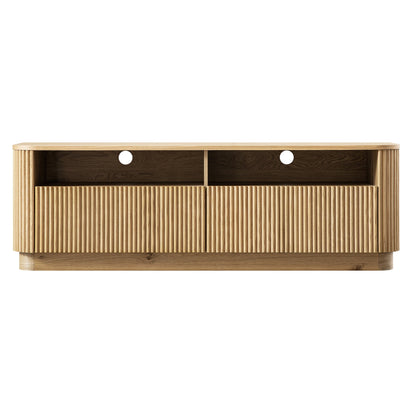 Maru 162cm TV Unit with Drawers, Oak