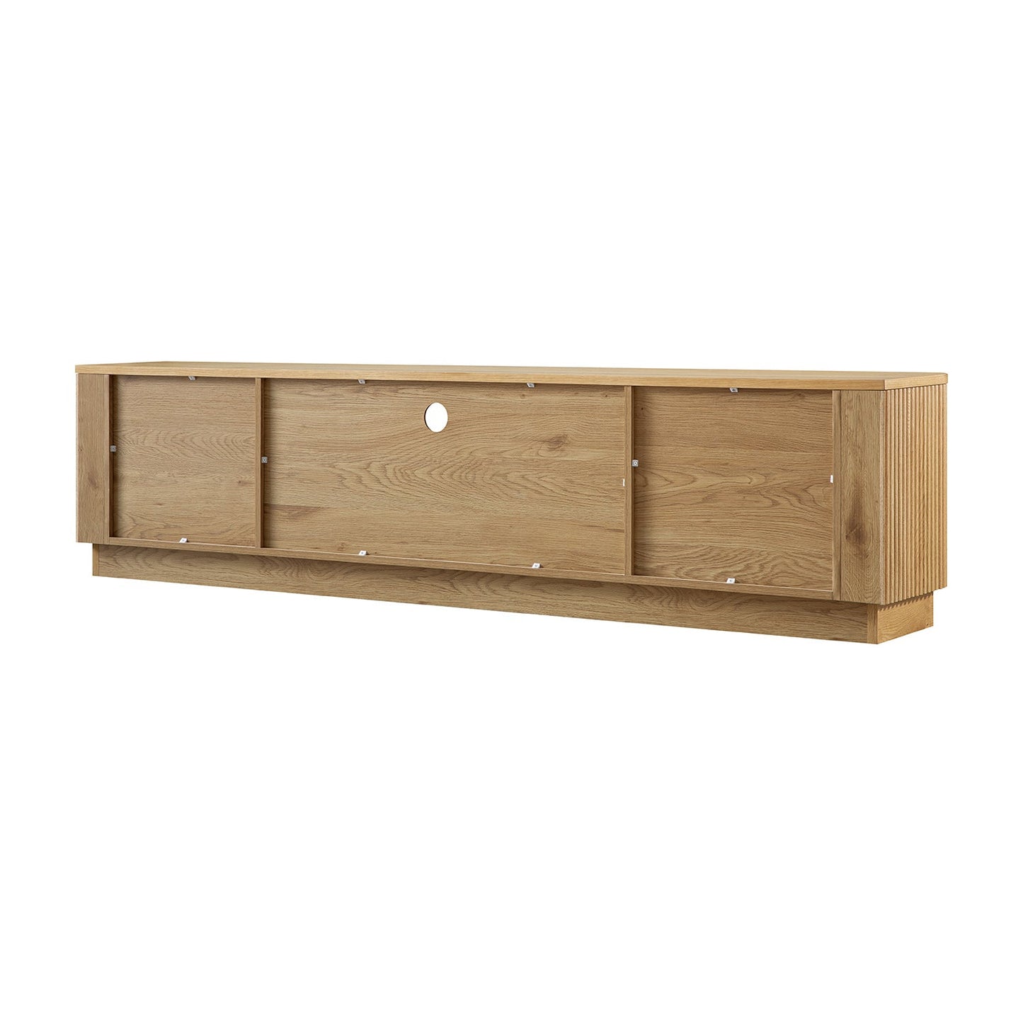 Maru 200cm Wide TV Unit with Drawers, Oak