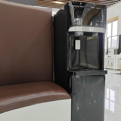 Black 3 in 1 Hot and Cold Water Dispensers with Ice Maker