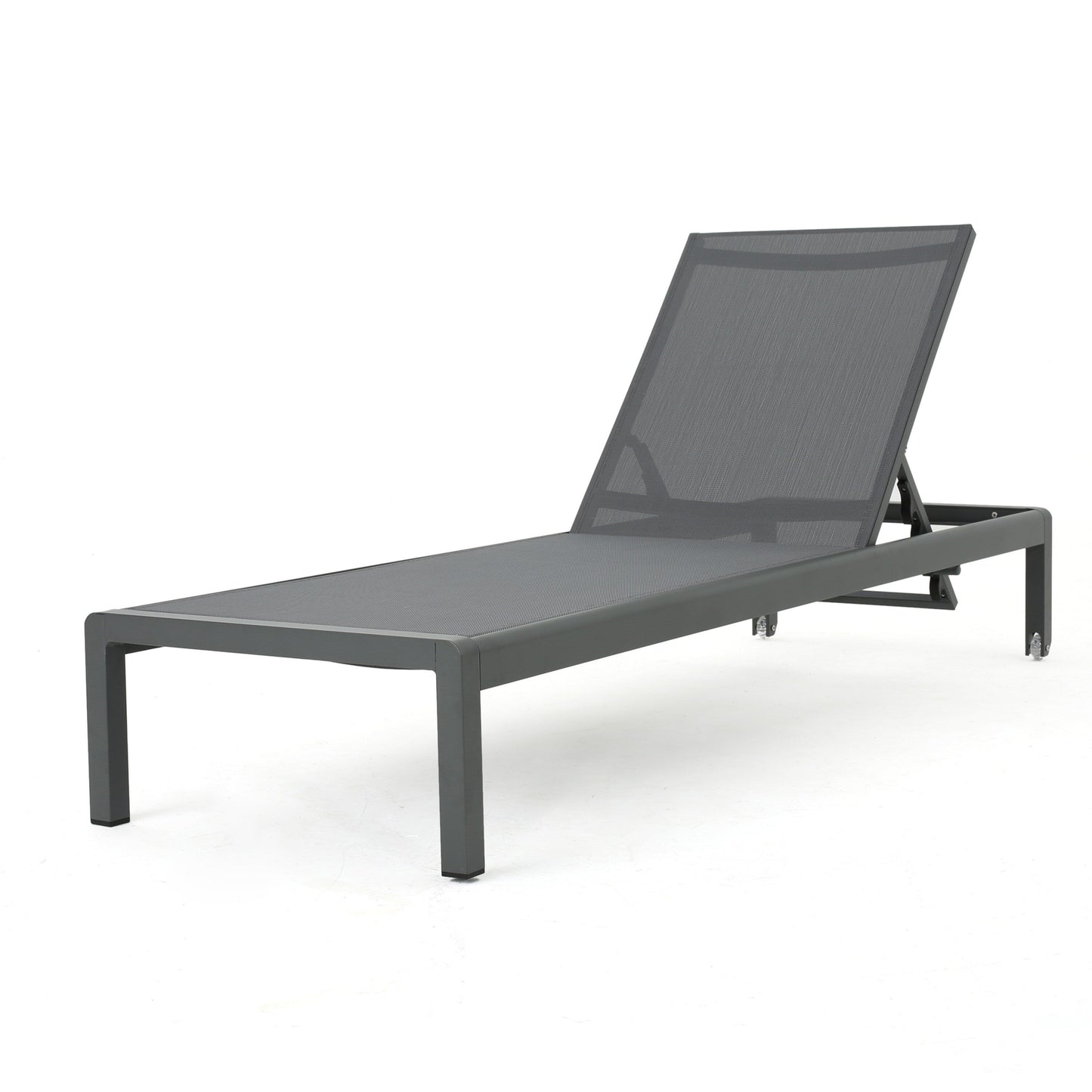 Cape Coral Outdoor Aluminum Chaise Lounge (Set of 2) by Christopher Knight Home - 77.56 D x 25.20 W x 11.80 H