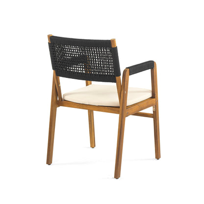 Captef Outdoor 5-piece acacia wood Dining Set by Christopher Knight Home