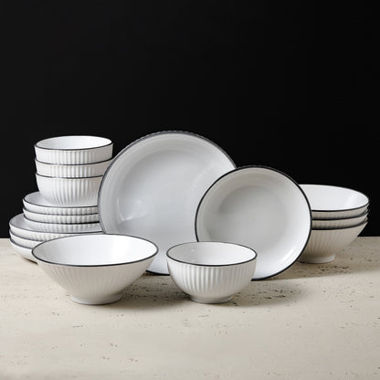 Christian Siriano Lustra Stoneware Dinnerware Set
