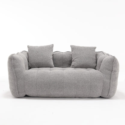Comfortable square recliner sofa