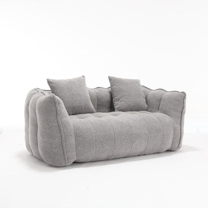Comfortable square recliner sofa