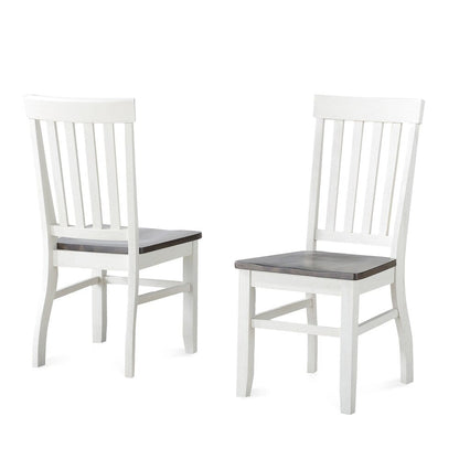 Steve Silver Crestwood Farmhouse Wood Side Chair (Set of 2)