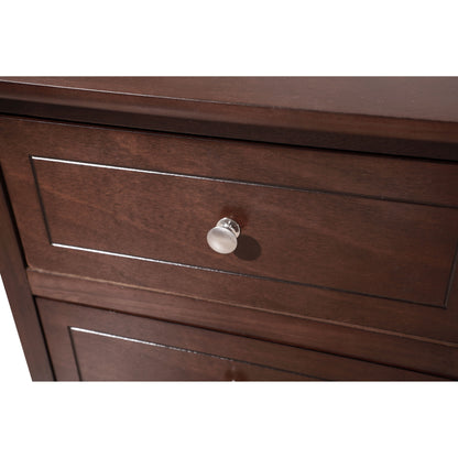 Daniel 3-drawer Transitional Wooden Nightstand