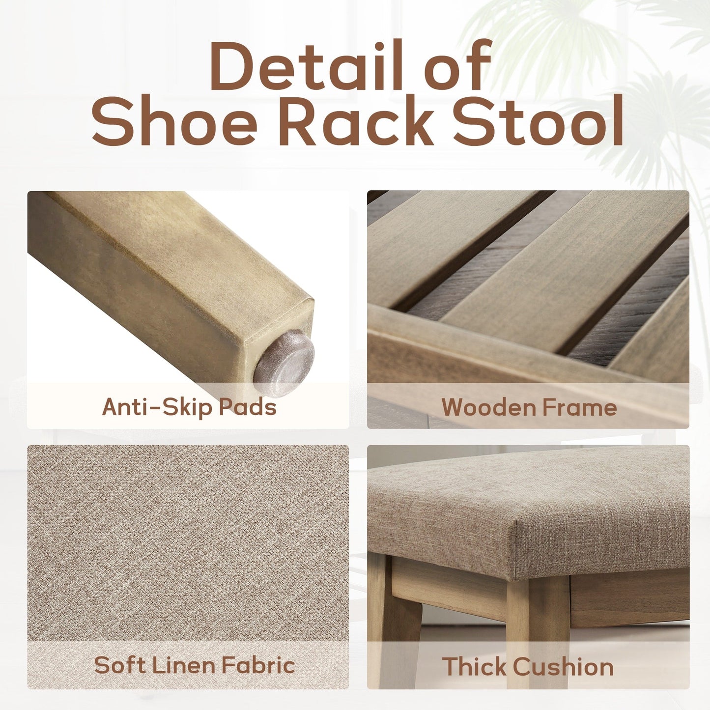 Entryway Shoe Bench Storage Bench Upholstered Bench