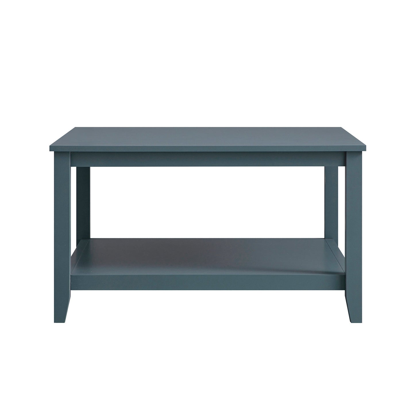 Oakham 80cm Square Coffee Table, Stormy Blue