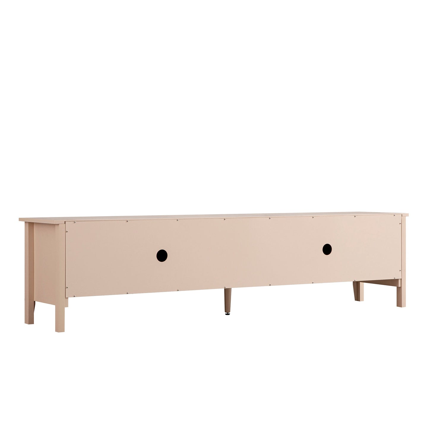 Oakham 180cm Wide TV Unit, Nude Pink