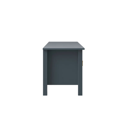 Oakham 180cm Wide TV Unit, Stormy Blue