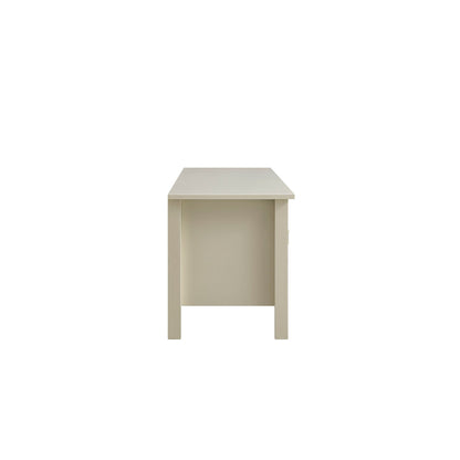 Oakham 180cm Wide TV Unit, Shaded White