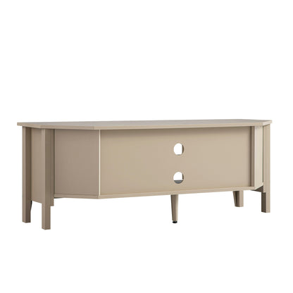 Oakham 120cm Corner TV Unit, Deep Greige