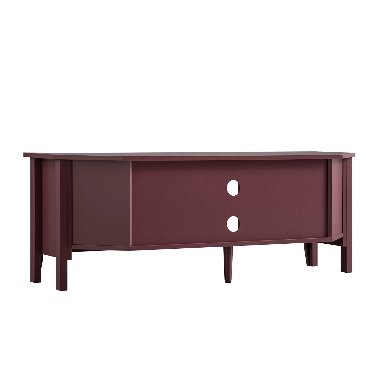 Oakham 120cm Corner TV Unit, Wild Cherry