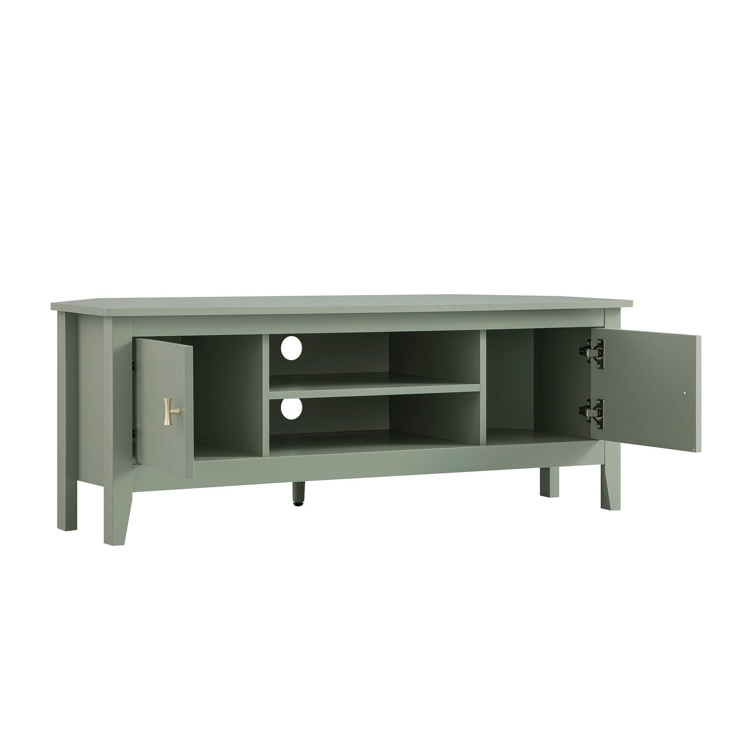 Oakham 120cm Corner TV Unit, Desert Sage