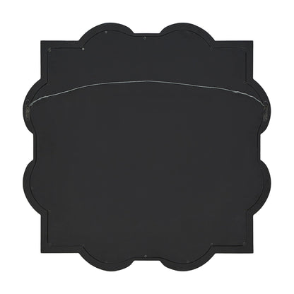 Fantina Antique Silver Paned Wall Mirror by iNSPIRE Q Classic