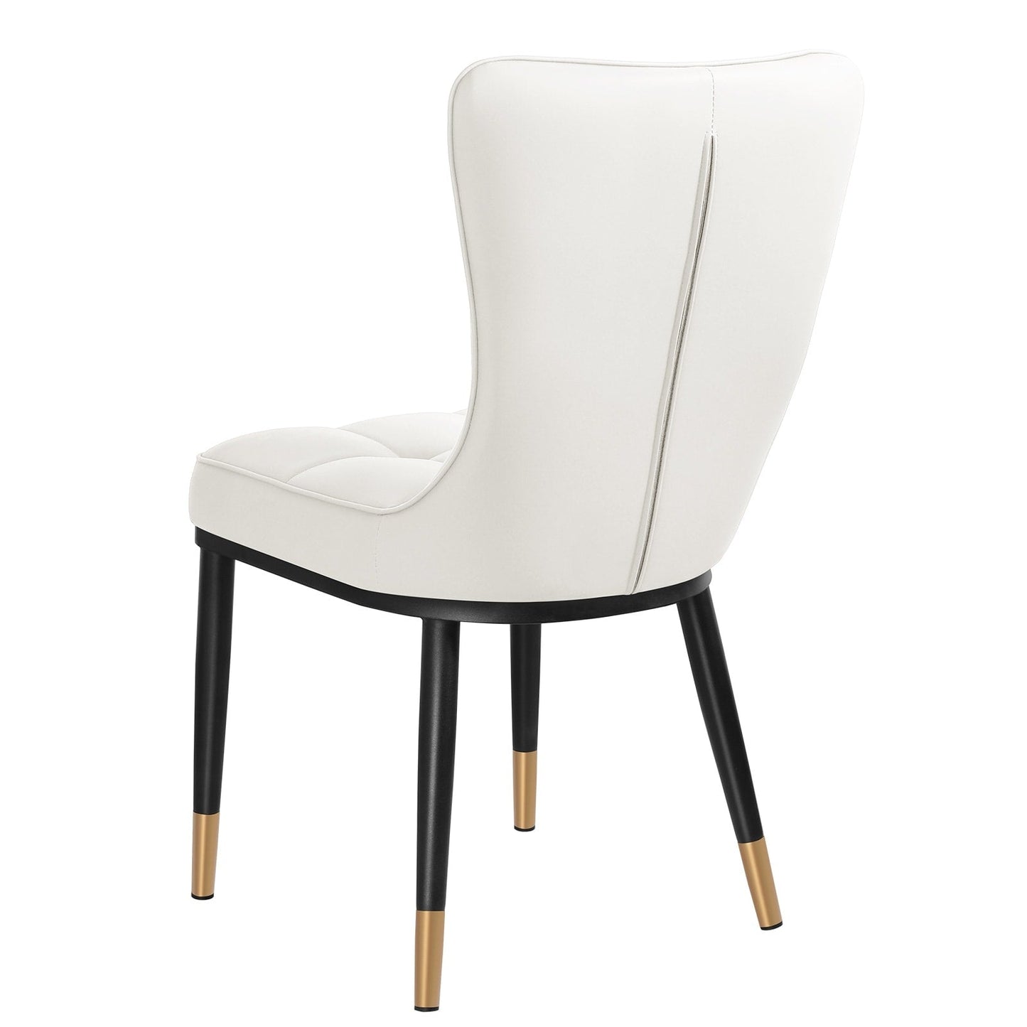 Faux Leather Upholstered Dining Chairs Set of 2/4