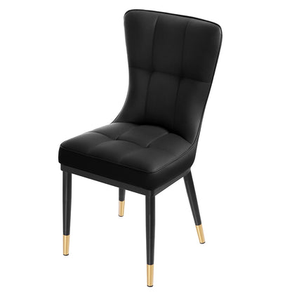 Faux Leather Upholstered Dining Chairs Set of 2/4